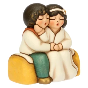 Sposini in Ceramica su Paglia piccoli - THUN - immagine 2