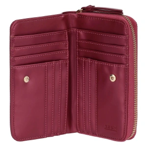 Portafoglio in Ecopelle medio ciliegia - THUN - immagine 4