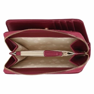 Portafoglio in Ecopelle medio ciliegia - THUN - immagine 3