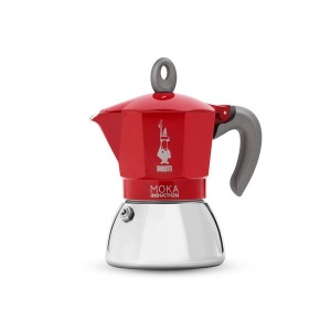 Moka Induction 2 Tazze rosso - Bialetti