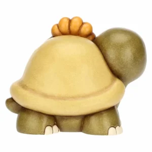 Tartaruga Betta con Calendula in Ceramica grande - THUN - immagine 4