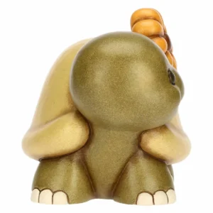 Tartaruga Betta con Calendula in Ceramica grande - THUN - immagine 5