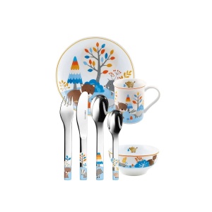 Set 7 Stoviglie per Bambini Friends - Mepra