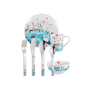 Set 7 Stoviglie per Bambini Manao - Mepra
