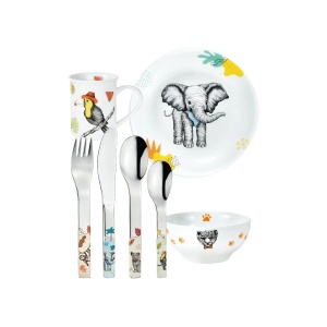 Set 7 Stoviglie per Bambini Natura - Mepra