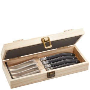 Set 4 Coltelli da Bistecca Basco con Scatola - GEFU