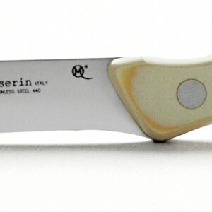 Set 4 Coltelli da Bistecca Micarta bianco - Maserin