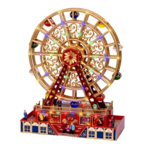 Ruota Panoramica con Luci e Movimento h.48 cm - Kaemingk