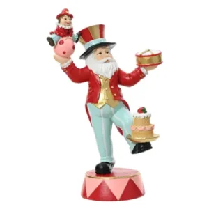 Figura Circo Giocoliere in Resina h.36 cm - Kaemingk
