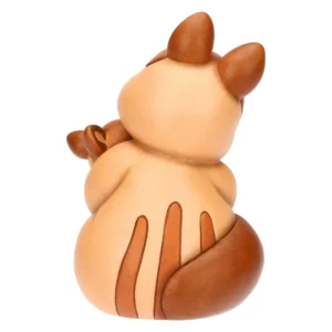 Scoiattolo Diva con Cucciolo in Ceramica - Thun - immagine 4