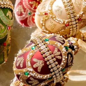 Uovo in Vetro in colori assortiti 6x8 cm - Kaemingk - immagine 2