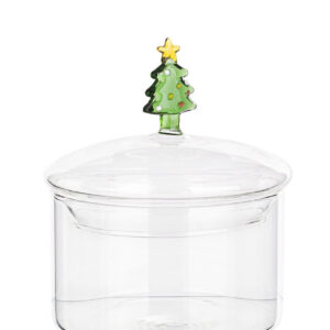 Barattolo Astrea con Pino 10xh.11 cm - Bizzotto