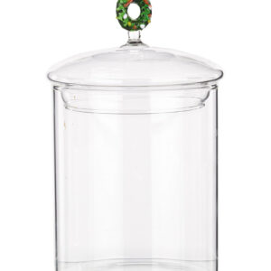 Barattolo Astrea con Corona 10xh.16 cm - Bizzotto