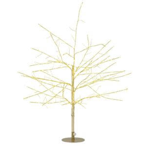 Albero Bunch 360 Microled H.90 cm oro - Bizzotto