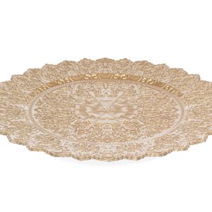 Sottopiatto Tondo Shimmer oro Ø33 cm - Bizzotto