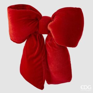 Fiocco in Velluto rosso 40xh.43 cm - EDG