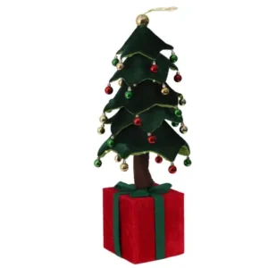 Albero in Tessuto con Luci a LED H.85 cm - Kaemingk