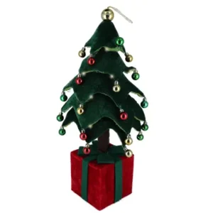 Albero in Tessuto con Luci a LED H.65 cm - Kaemingk