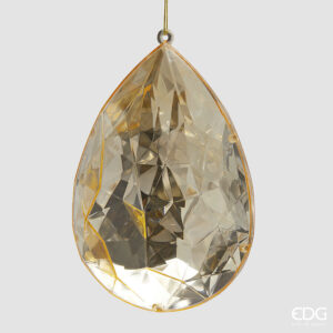 Addobbo Diamante oro 23x16 cm - EDG