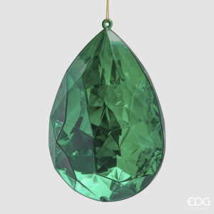 Addobbo Diamante verde 23x16 cm - EDG