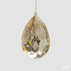 Addobbo Diamante oro 15x10 cm - EDG