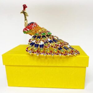 Scultura-Cofanetto Pavone - B&B