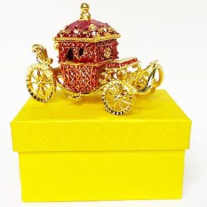 Scultura-Cofanetto Carrozza rossa - B&B