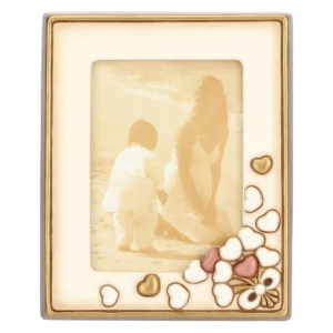 Portafoto con Cuori in Ceramica grande - THUN