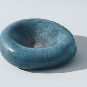 Ciotola Masami in Ceramica blu 19x18,5x6 cm - Bizzotto