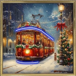 Quadro a Led Tram 60x60 cm - Lamart