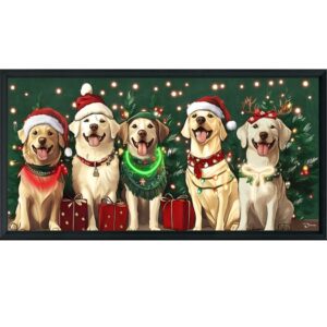 Quadro a Led Cani 80x40 cm - Lamart