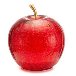 Mela con Luci a LED rosso 22x24 cm - Lamart