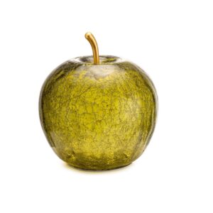 Mela con Luci a LED verde 16x17 cm - Lamart