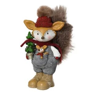 Decoro Volpe Lui H.17.5 cm - Kaemingk