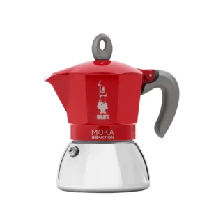 Moka Induction 4 Tazze rosso - Bialetti
