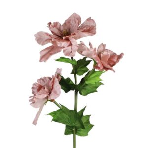 Fiore Velluto Hibiscus rosa H.140 cm - Dijk