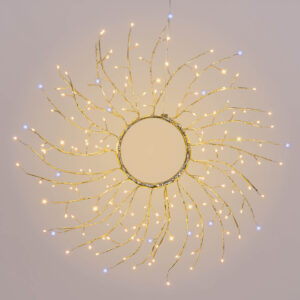 Corona TIGLIO Champagne ø45cm 160 MicroLED FD - Lotti - immagine 2