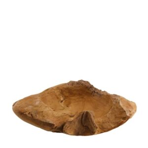 Ciotola in Legno di Teak 50x45x10 cm - Dijk
