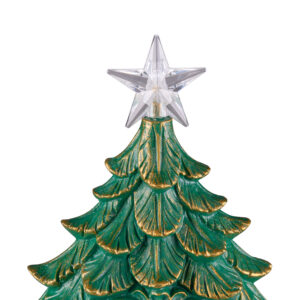 Albero Natale GLITTER LED H26cm M 3AA - Lotti - immagine 4