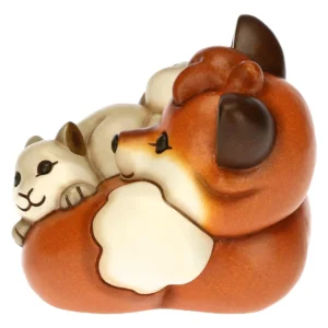 Volpe e scoiattolo sdraiati - Thun - immagine 2