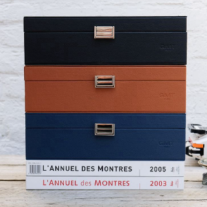 Custodia per 5 Orologi Jean in Ecopelle nera - Maison Scarlett - immagine 3