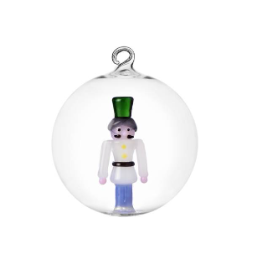 Sfera Soldatino in Vetro d.8 cm - Ichendorf