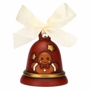 Campanella Limited Edition 2025 con Pepi in ceramica, rosso - Thun - immagine 1