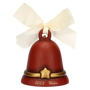 Campanella Limited Edition 2025 con Pepi in ceramica, rosso - Thun - immagine 3