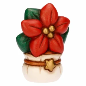 Stella di Natale in ceramica, piccola - Thun - immagine 2