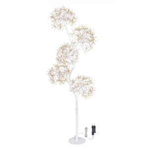 Albero 5 Sfere H170cm RICH Bianco MicroLED FD - Lotti - immagine 3