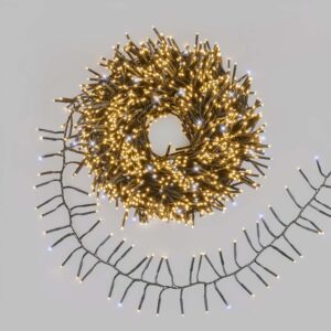 Catenaria Cluster ø10cm FSLG 45m 3000 MiniLED FlashLED - Lotti