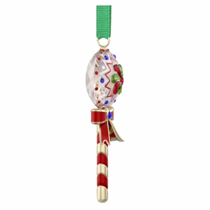 Holiday Cheers Dulcis Decorazione Lecca Lecca - Swarovski - immagine 4