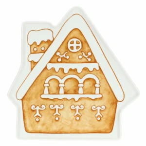 Piatto a forma di casetta in porcellana Thunland - Thun - immagine 1