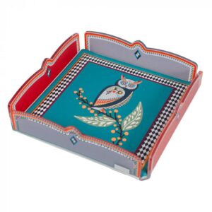 Vuotatasche Sogno con Gufo 14x14 cm - Vesta